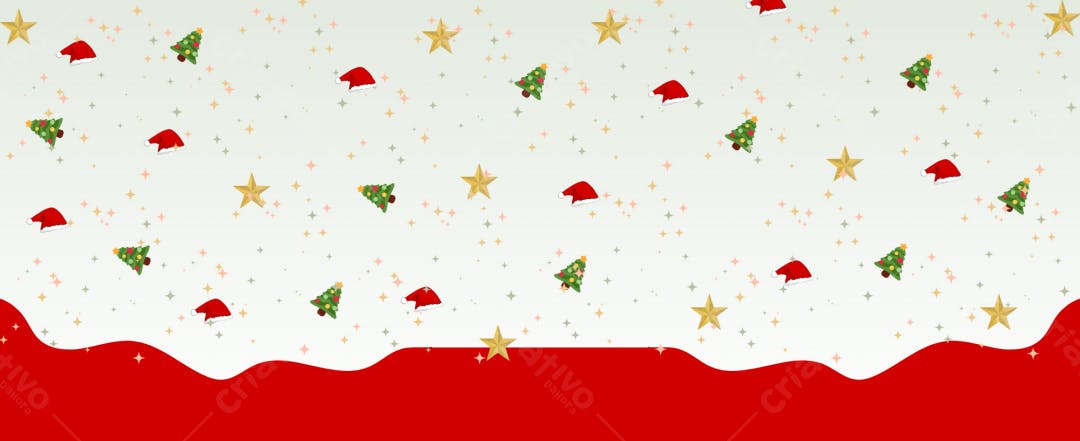Template de Post Instagram Natalino com fundo branco e vermelho Editável no Canva
