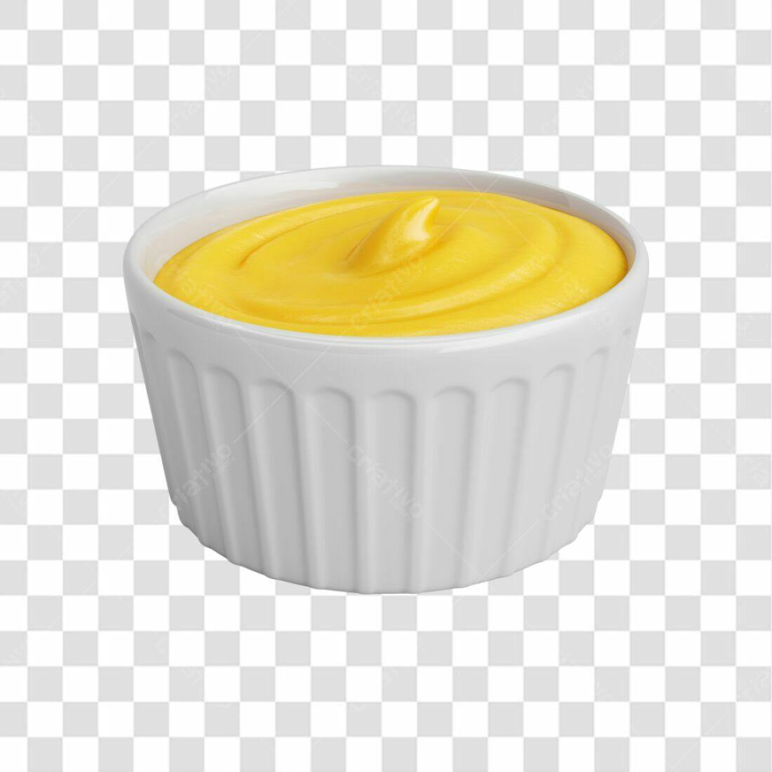 Icone Molho Mostarda PNG com fundo transparente