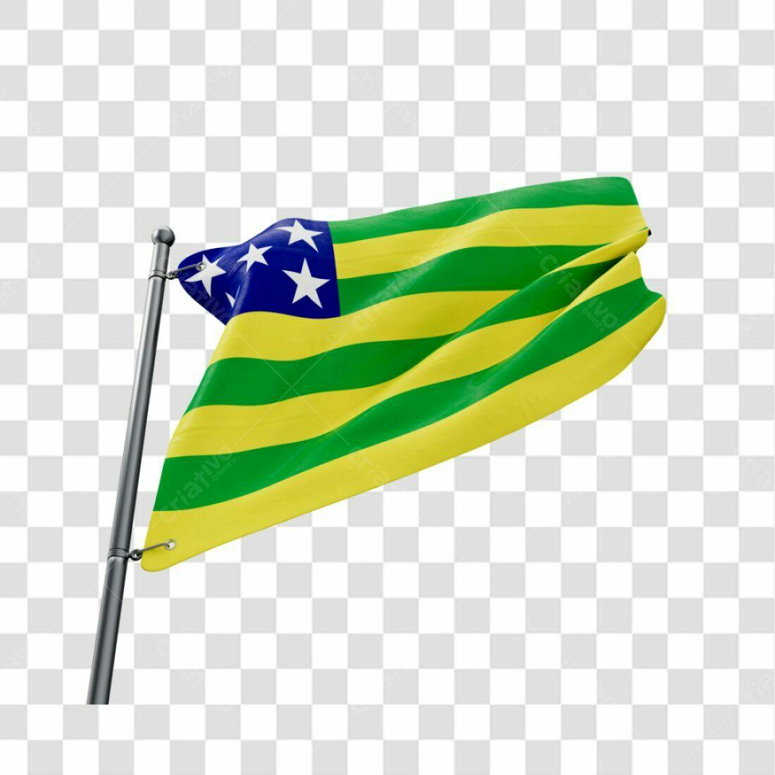 Bandeira de São Tomé e Príncipe PNG com fundo transparente