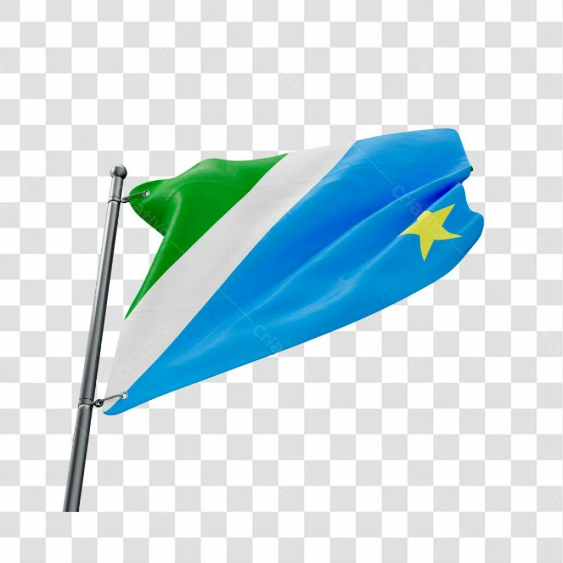 Bandeira República Centro-Africana PNG com fundo transparente
