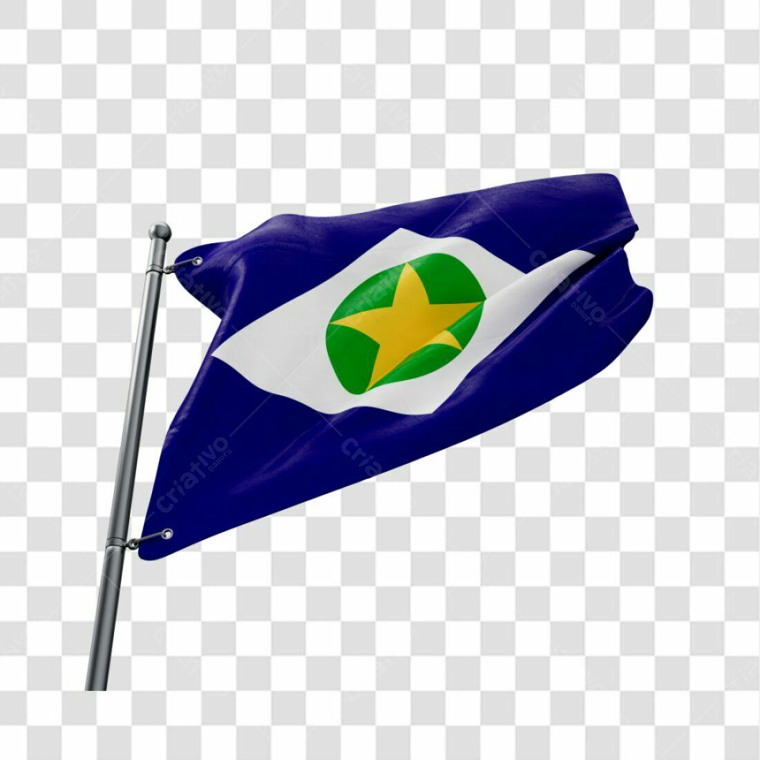 Bandeira de Santana do Ipanema PNG com fundo transparente