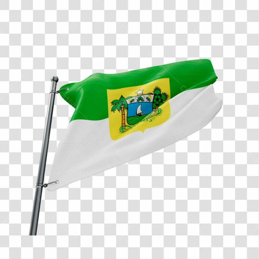 Bandeira de Ilhabela PNG com fundo transparente