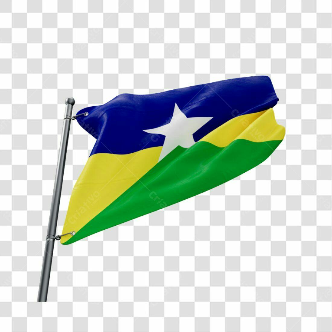 Bandeira São Tomé e Príncipe PNG com fundo transparente
