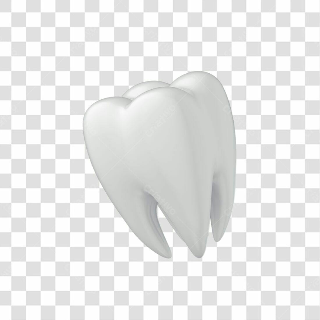 Icone Dentes Saudáveis PNG com fundo transparente