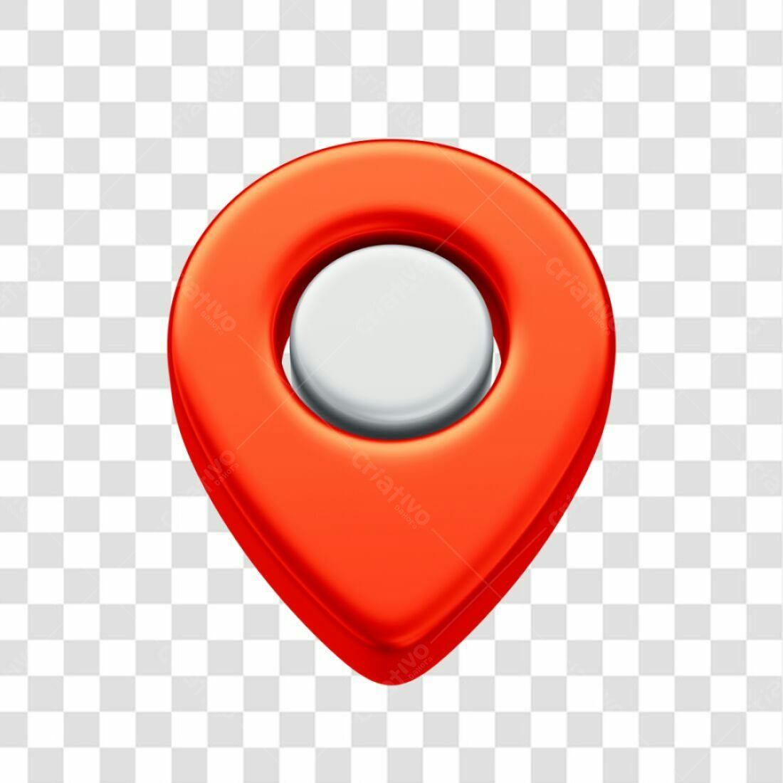 Icone Localização em PNG com fundo transparente