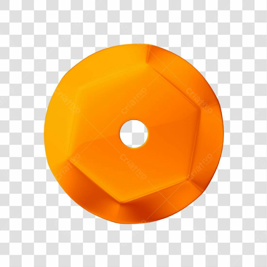 Icone Abstrato Laranja PNG com fundo transparente