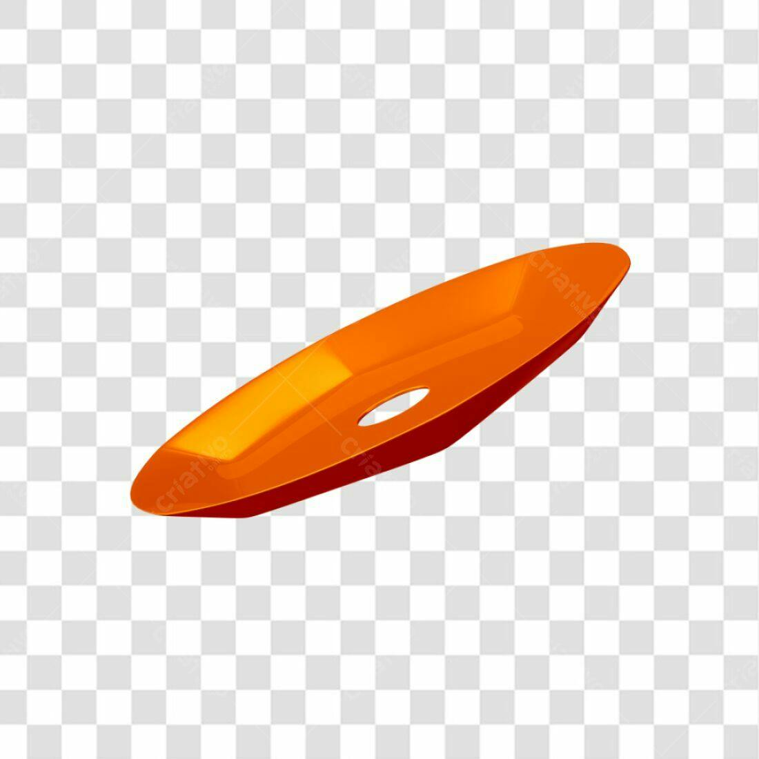 Icone abstrato laranja PNG com fundo transparente