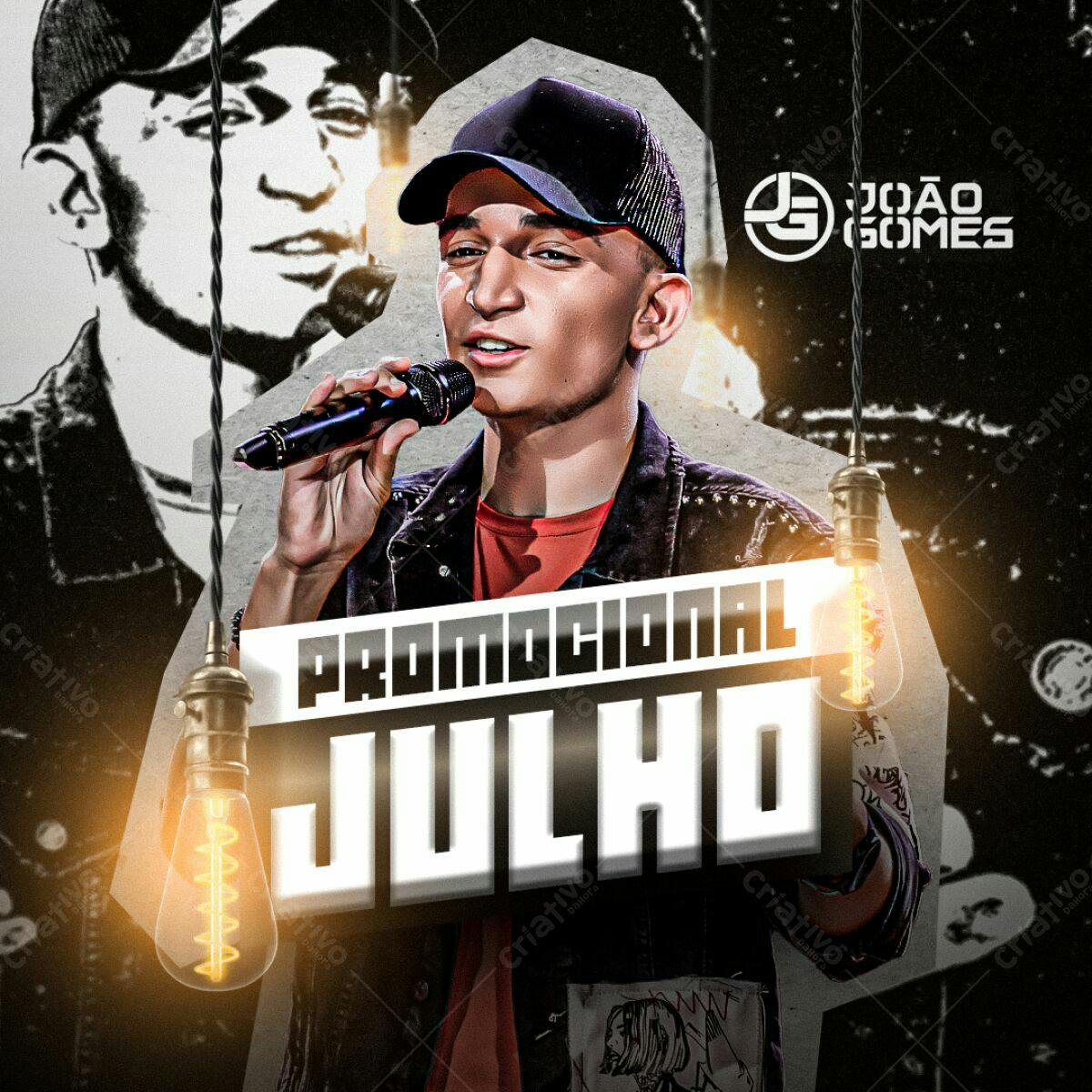 Flyer Promocional João Gomes Julho PSD Editável