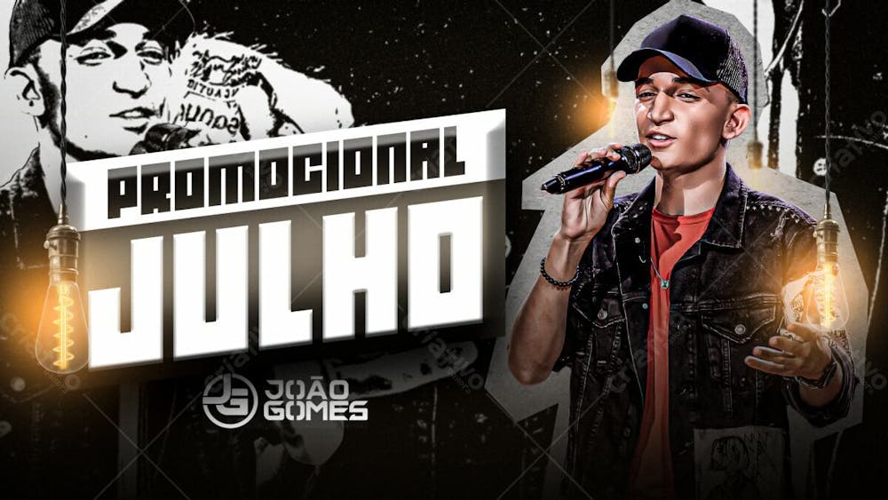 Flyer Artista Cd Promocional João Gomes Piseiro Banner