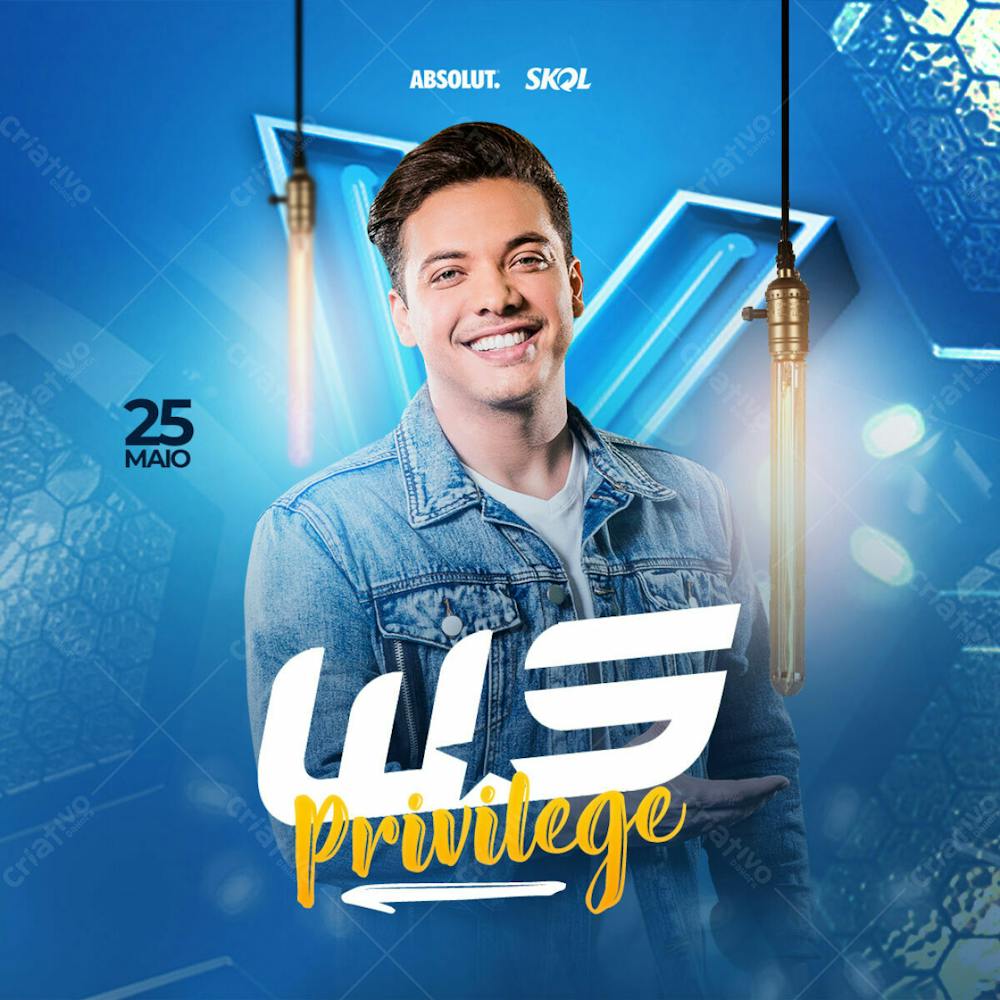 32   Flyer Evento Ws Privilege Forró Wesley Feed