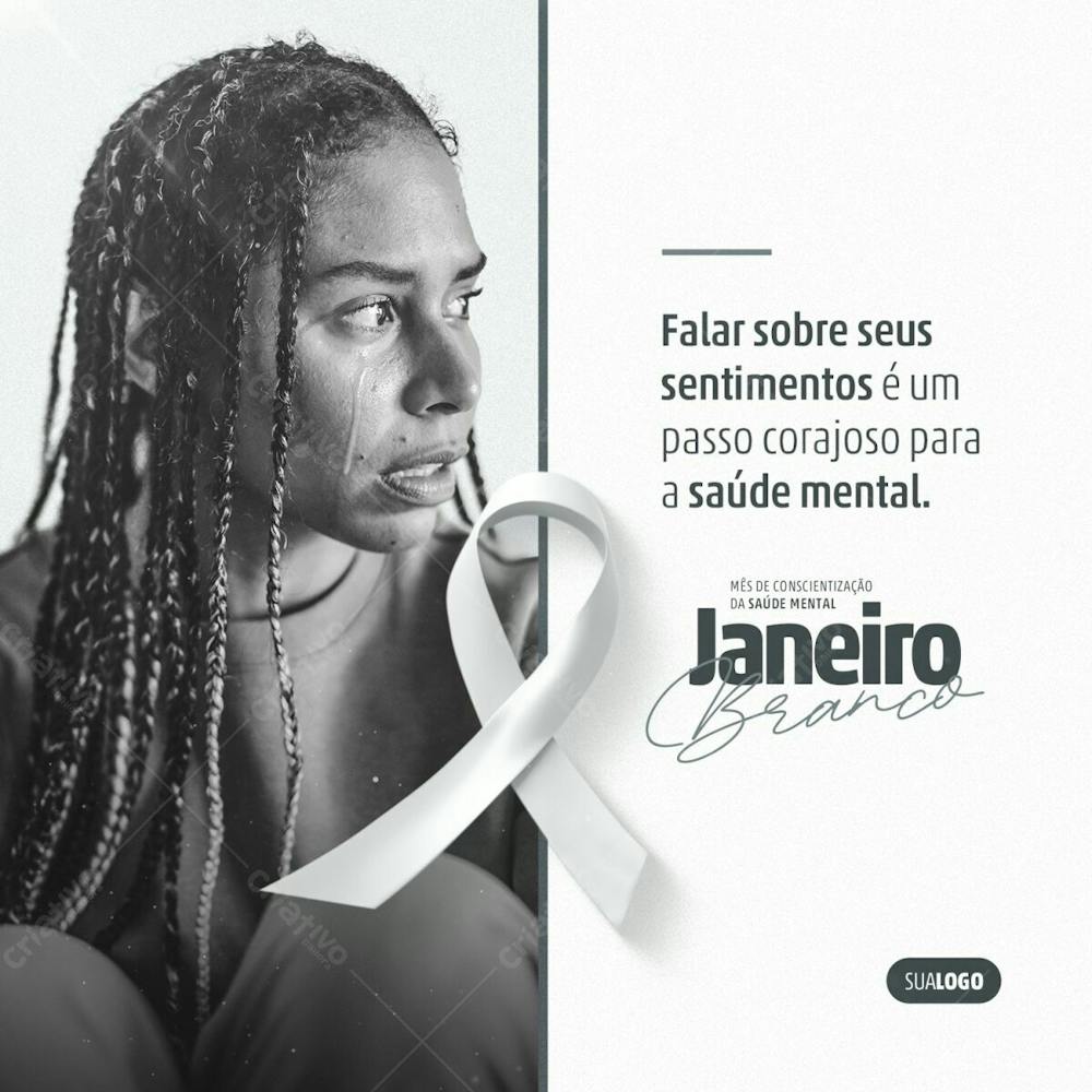 Social Media Janeiro Branco   Fala Sobre A Saude Mental