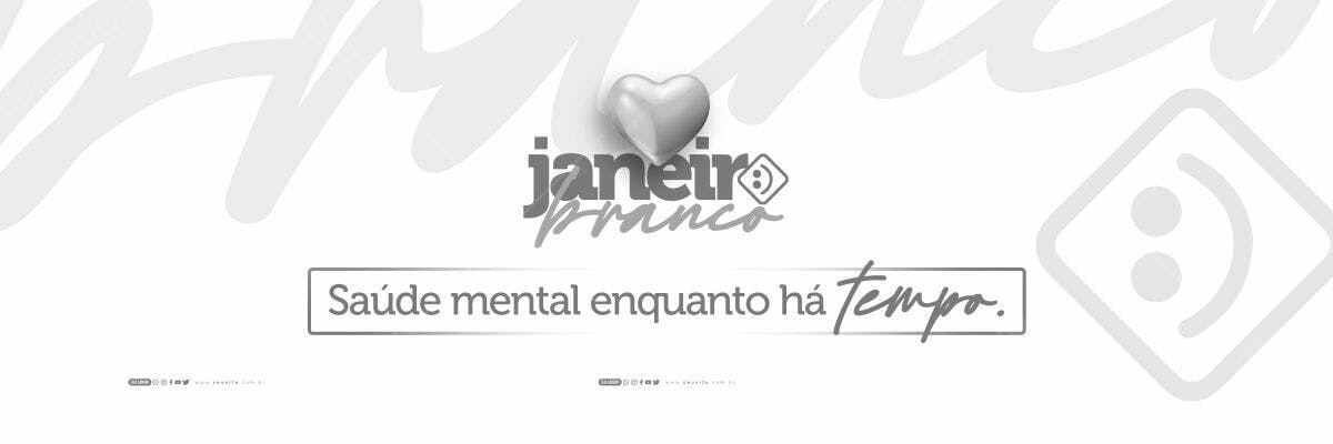 Banner Janeiro Branco PSD Editável