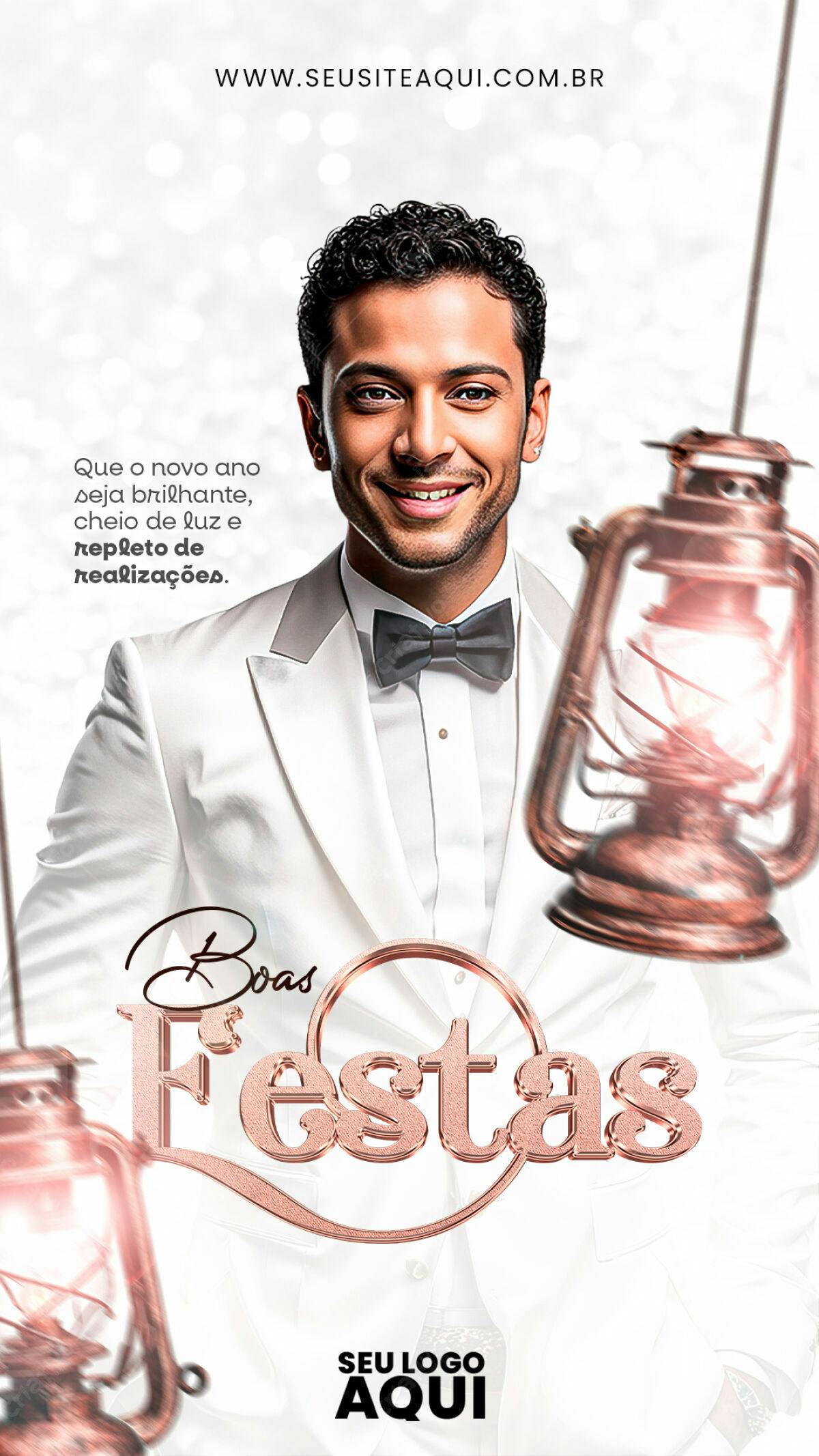 Flyer Fim de Ano PSD Editável