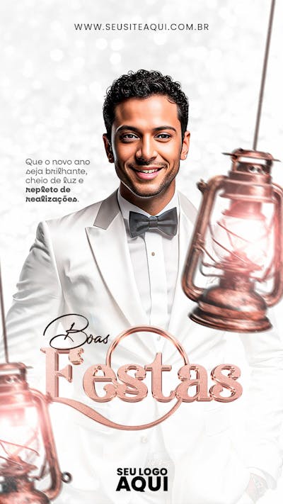 STORY | SEJA BEM VINDO JANEIRO | BEM VINDO 2024 | FELIZ ANO NOVO| PSD EDITÁVEL