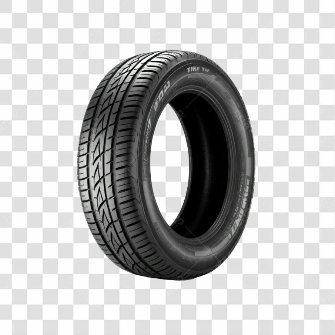 Icone Pneu Preto PNG com fundo transparente
