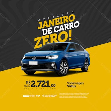 Social media janeiro de carro virtus