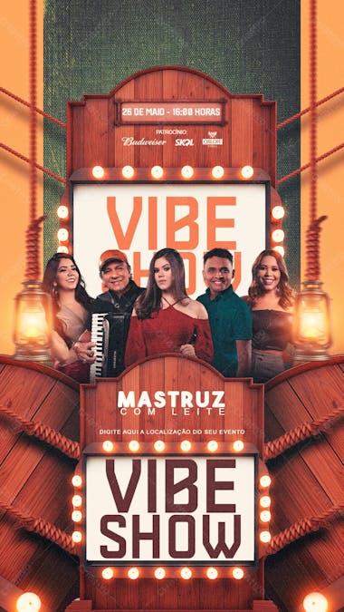 Evento vibe show stories