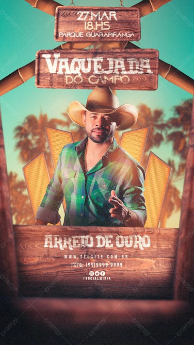 Evento Vaquejada Do Campo Stories