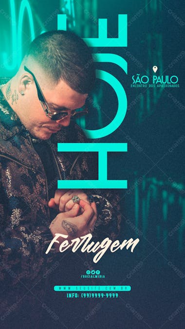 Show da semana hoje story