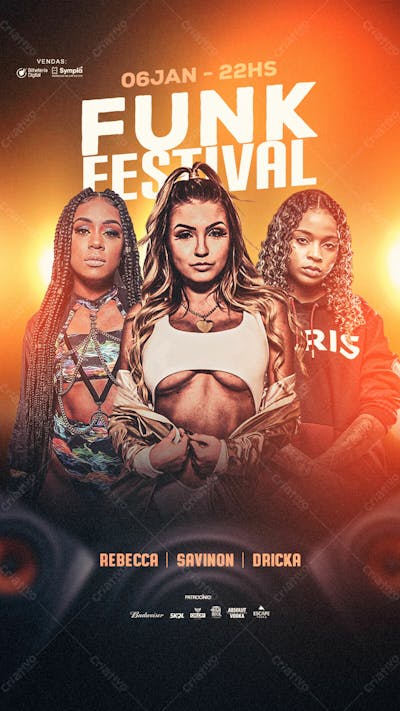 Evento Funk Festival Stories