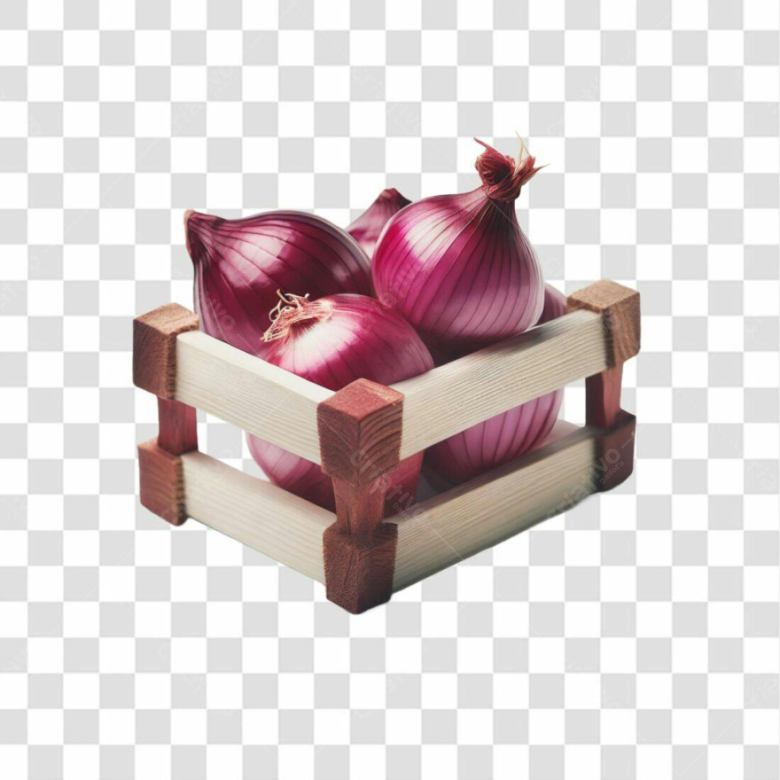 Imagem Cebola Caixote PNG com fundo transparente