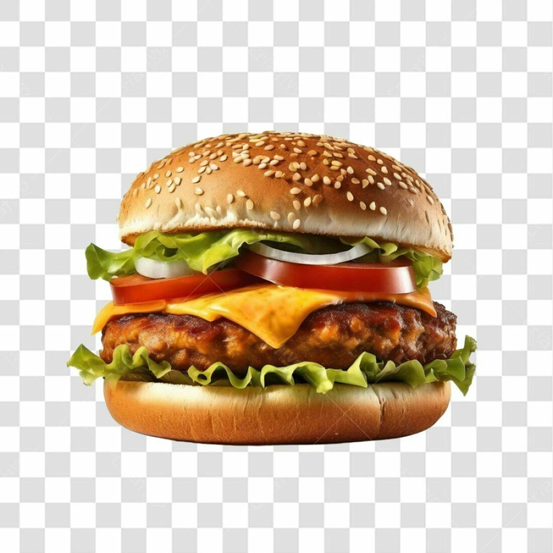 Icone Hamburguer PNG com fundo transparente