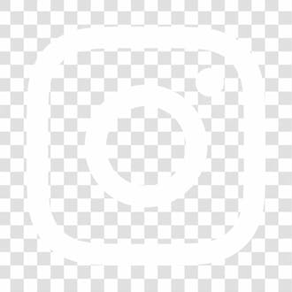 Logo branco rede social instagram png transparente sem fundo