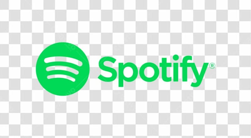 Logo plataforma de música digital spotify png transparente sem fundo