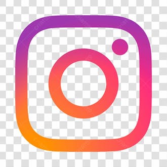 Logo rede social instagram png transparente sem fundo