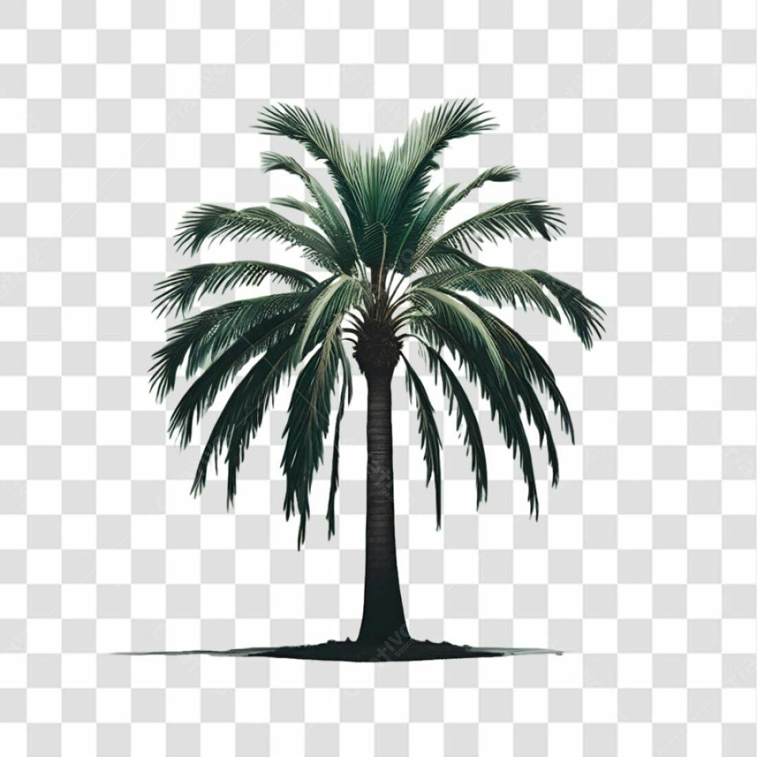 Icone de Palma Tropical PNG com fundo transparente