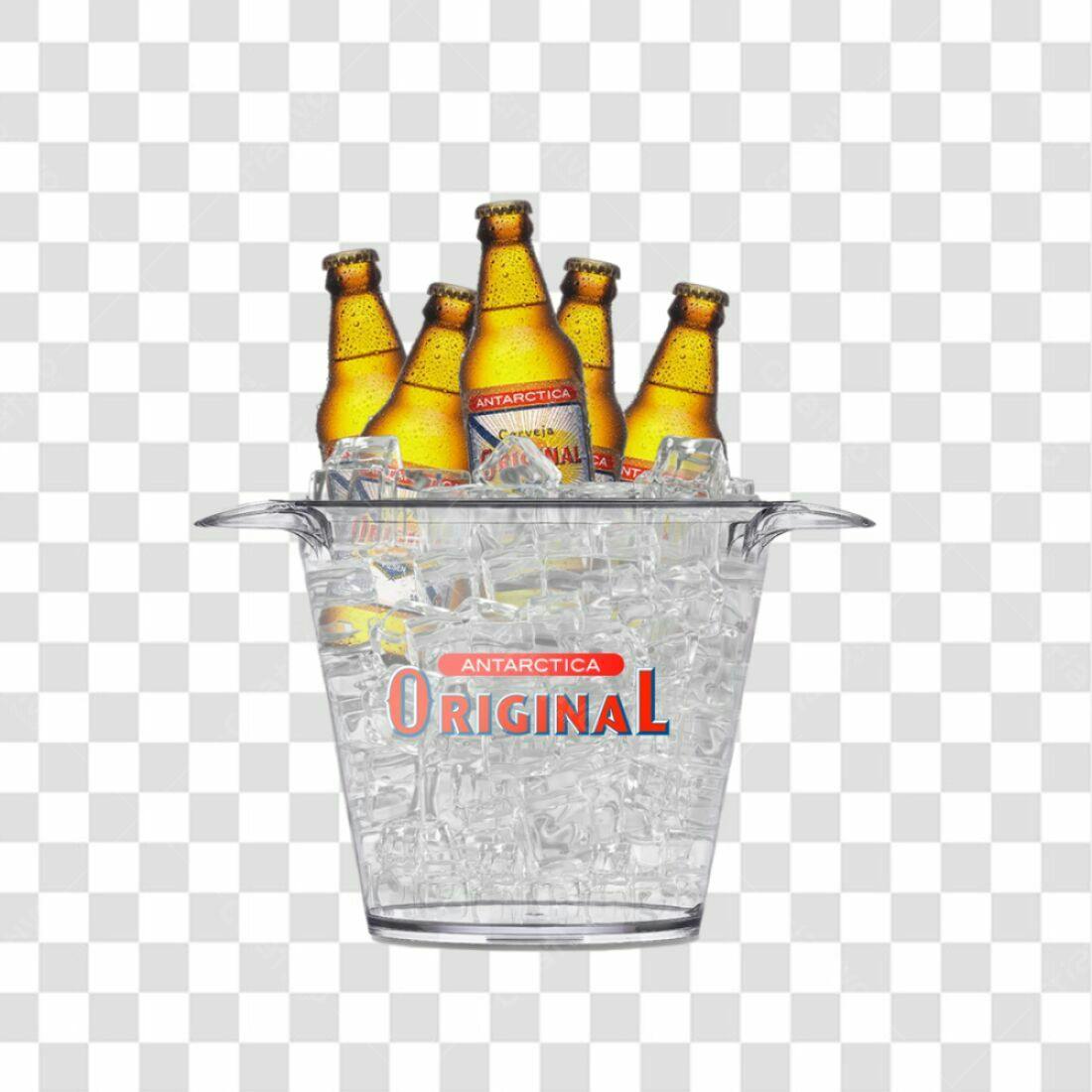 Imagem Cerveja Antarctica Original PNG com fundo transparente