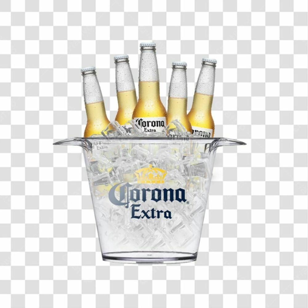 Bar Depósito Balde Cerveja Corona Extra Png