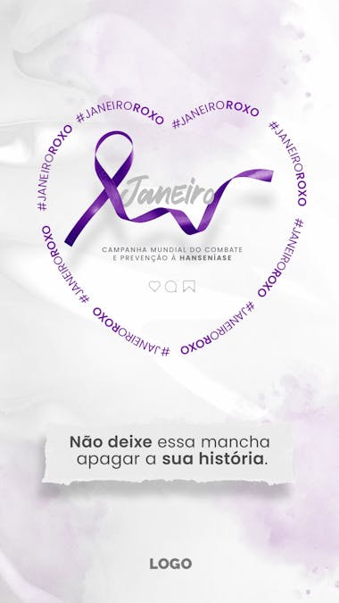 Social media janeiro roxo