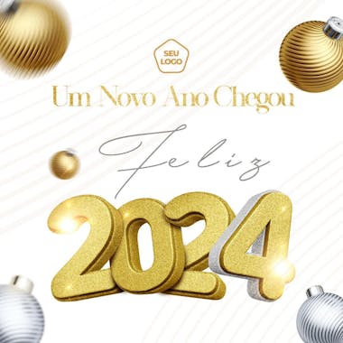 Um ano novo chegou e feliz 2024