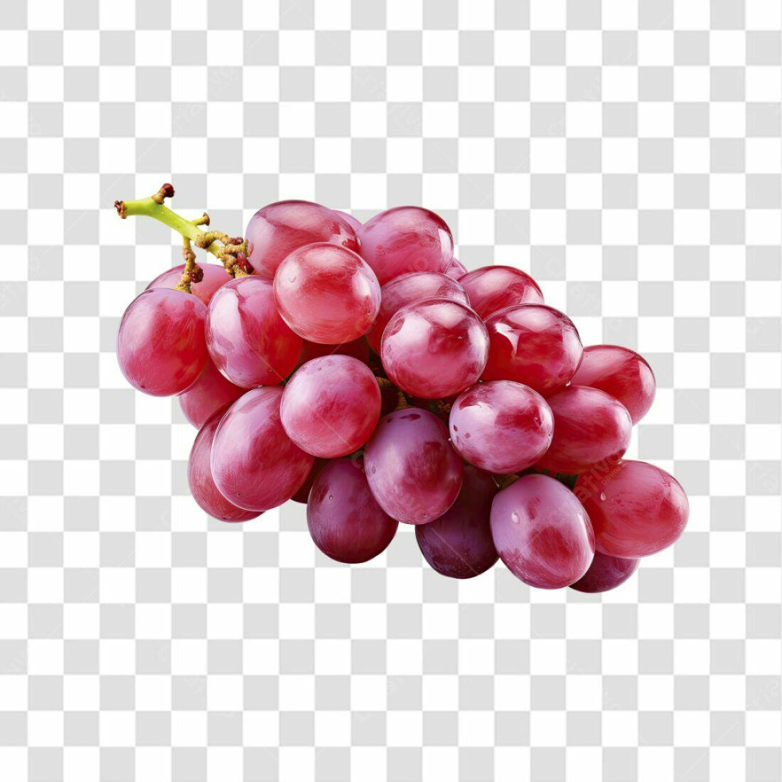 Icone Uvas Vermelhas PNG com fundo transparente