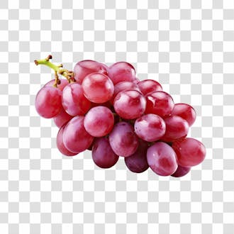 Imagem hortifrutti uva com fundo transparente cena 04