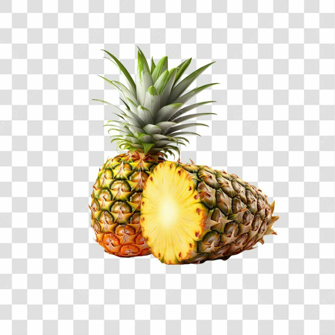 Icone Abacaxi PNG com fundo transparente