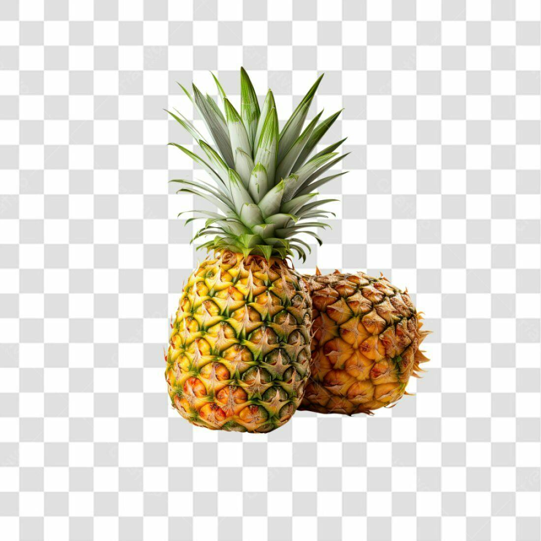 Icone Abacaxi Verão PNG com fundo transparente