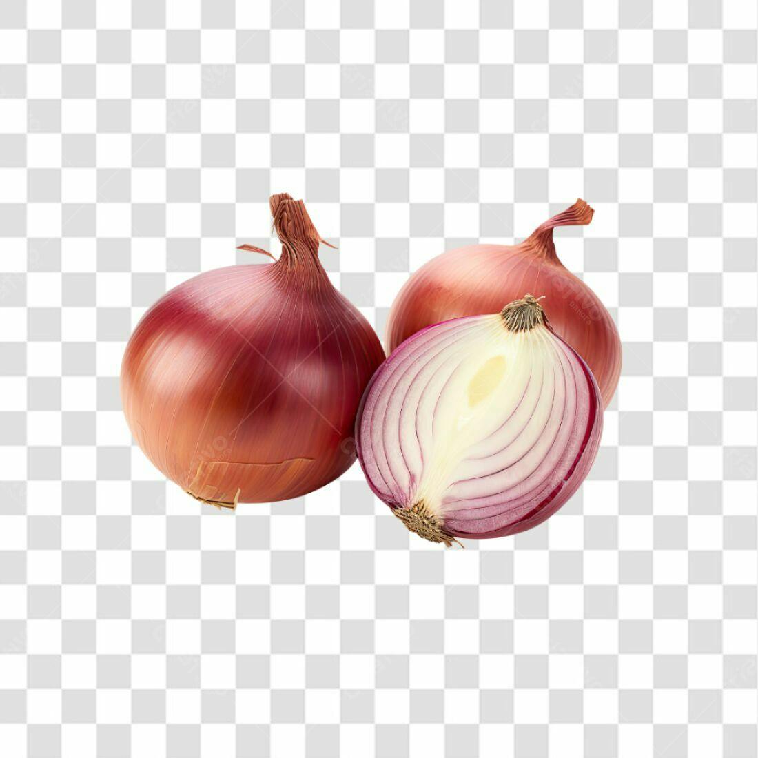 Icone Cebola Vermelha PNG com fundo transparente