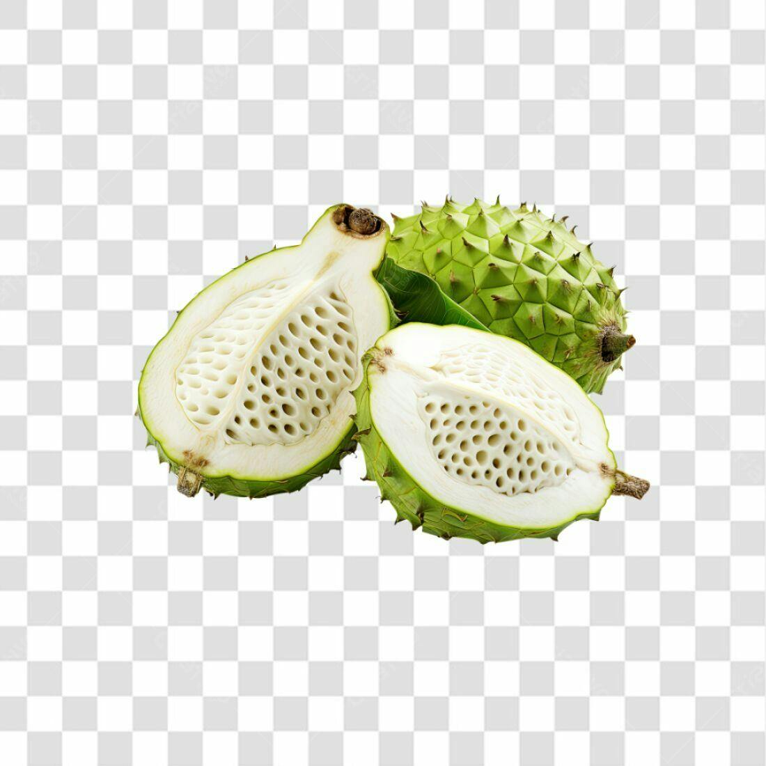 Icone Fruta Graviola PNG com fundo transparente