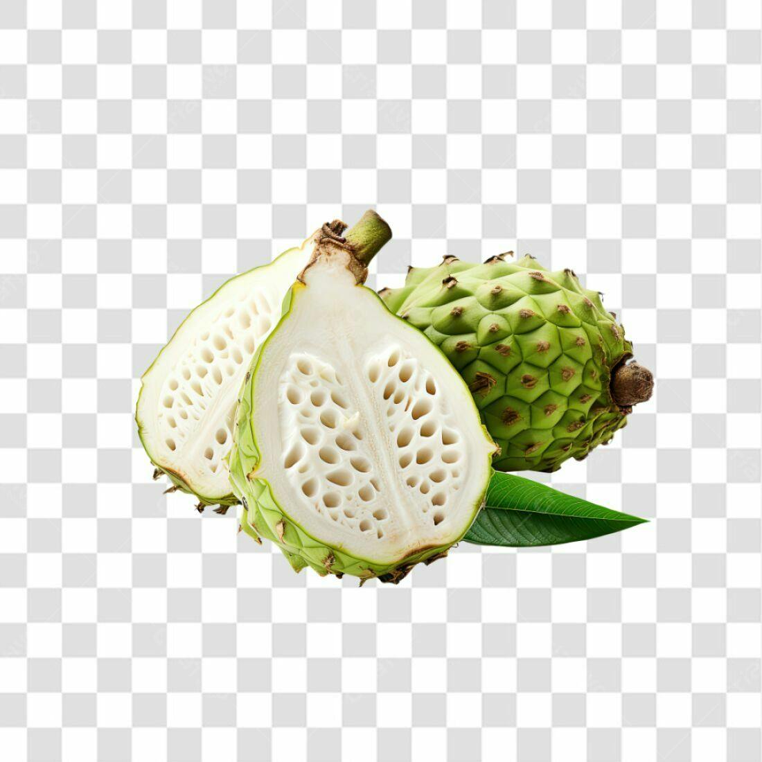 Imagem PNG de Fruta Cherimoya com fundo transparente