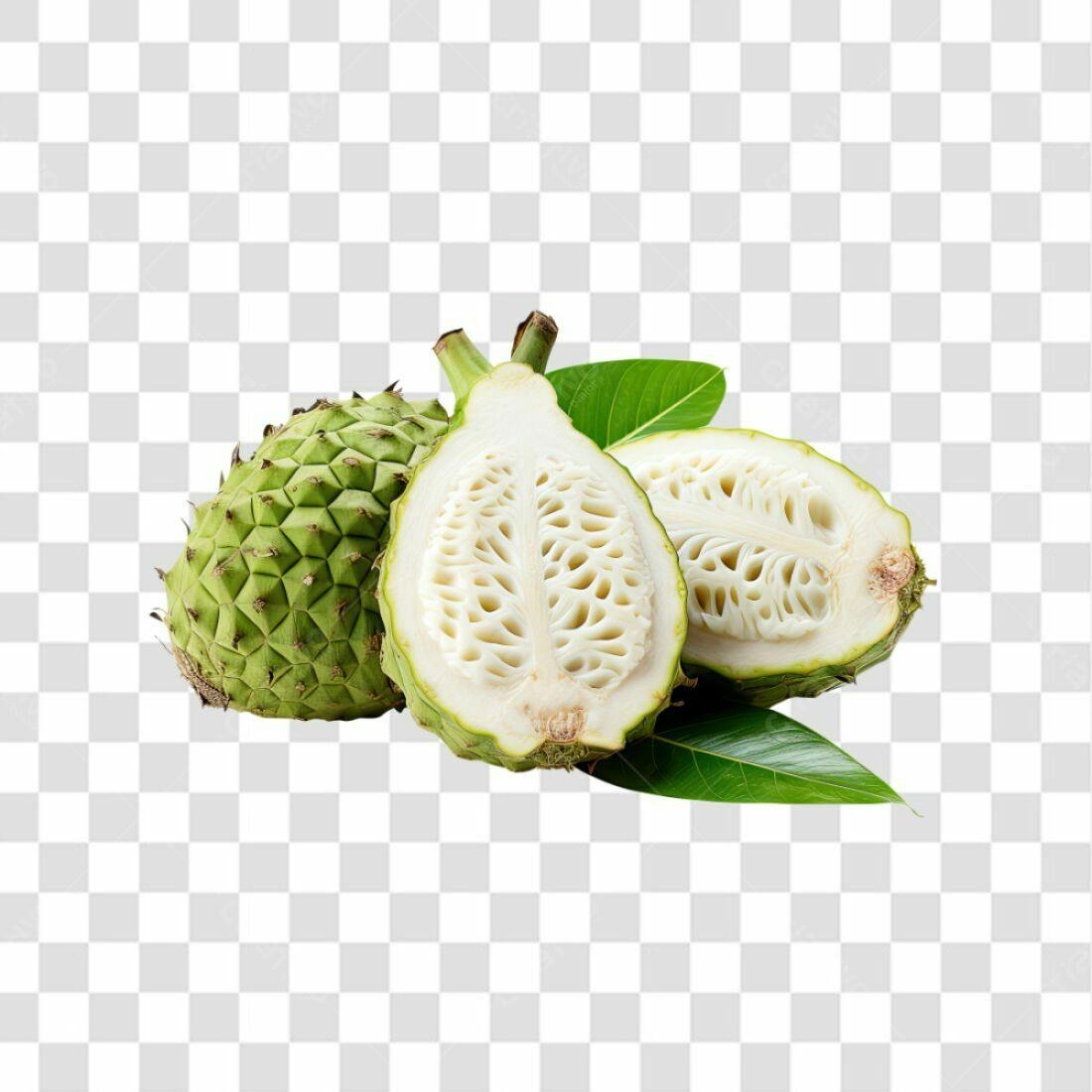 Imagem de Fruta Annona PNG com fundo transparente