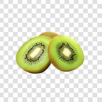 Imagem hortifrutti kiwi com fundo transparente cena 02