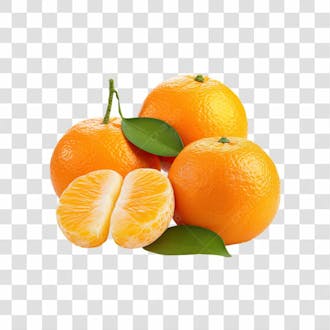 Imagem hortifrutti laranja com fundo transparente cena 01