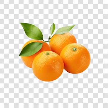 Imagem hortifrutti laranja com fundo transparente cena 04