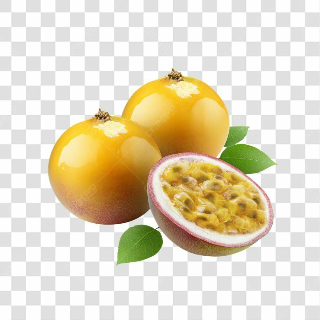Icone Fruta Maracujá PNG com fundo transparente