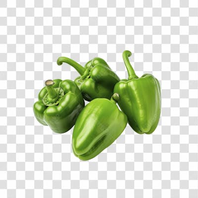 Imagem Hortifrutti   Pimentão Com Fundo Transparente   Cena 01