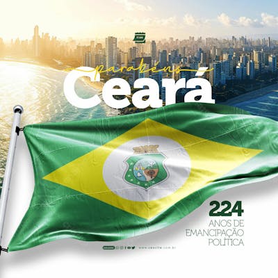 Social Media   Aniversário Da Emancipação Do Ceará   Parabéns