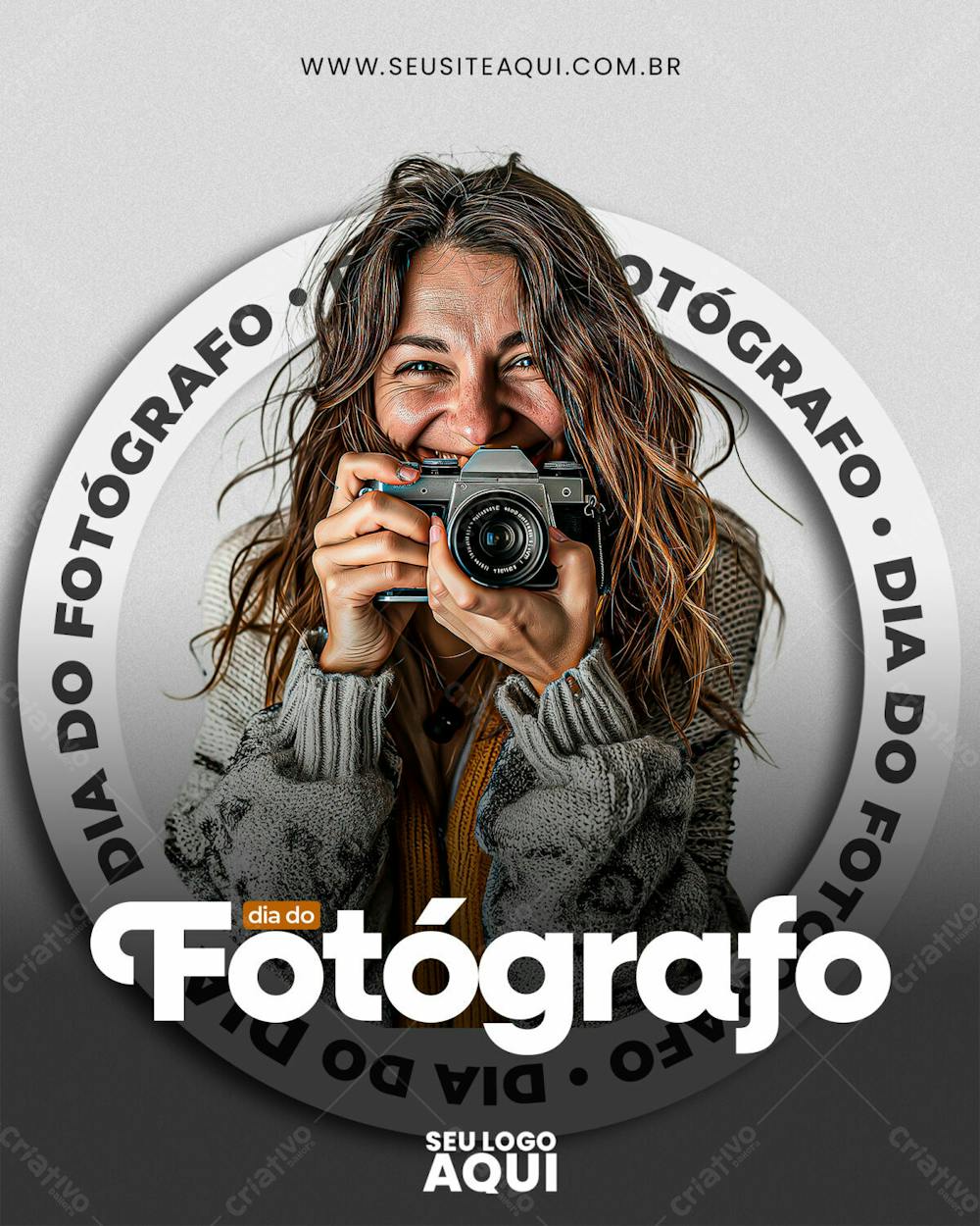 FEED | DIA DO FOTÓGRAFO | DIA NACIONAL | PSD EDITÁVEL