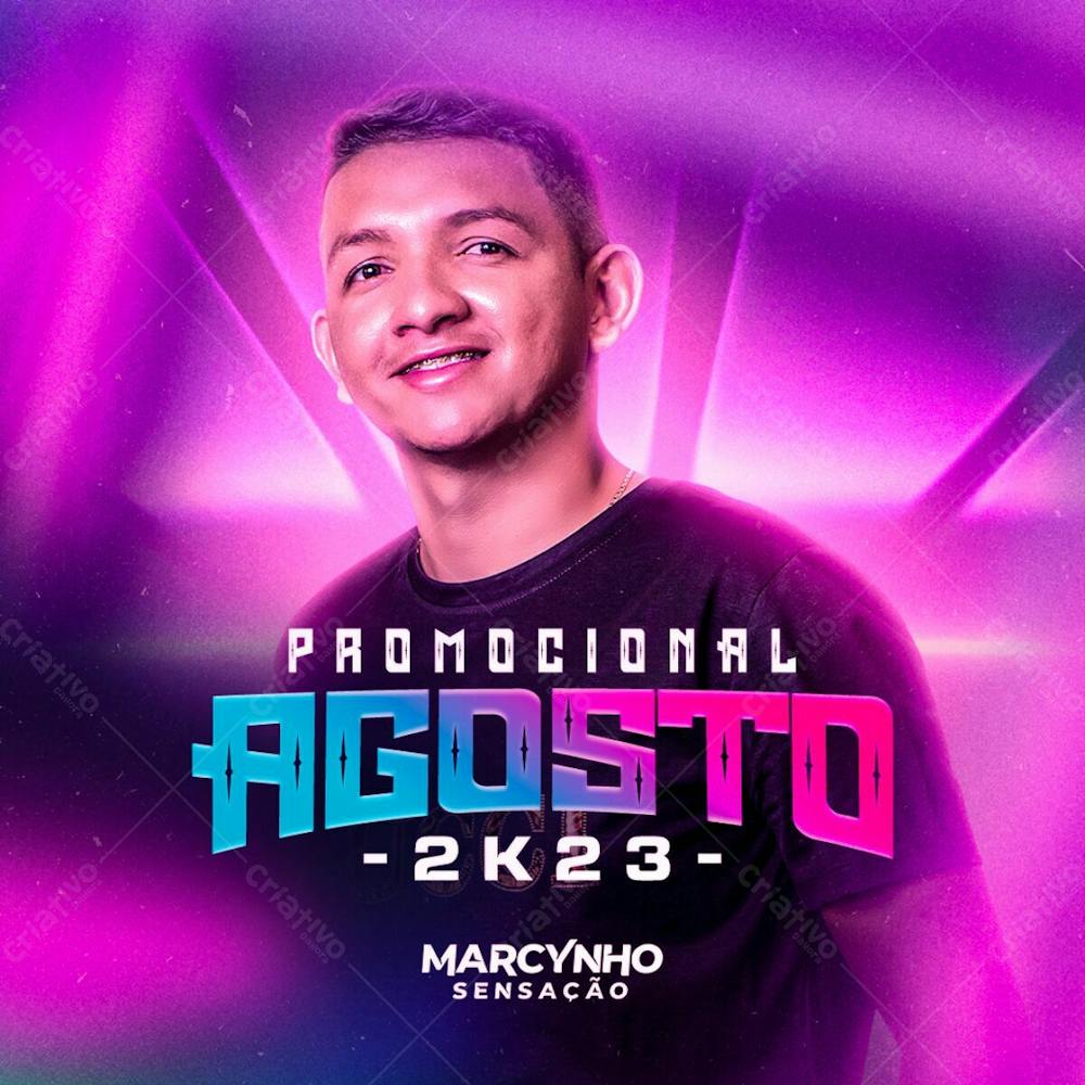 06   Promocional Agosto Marcynho Sensação   Capa